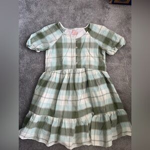 Cat & Jack plaid dress XL